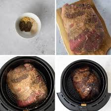 If you used a dutch oven for the searing process, you could place this vessel right into the oven. Air Fryer Roast Beef Easy Juicy Hint Of Healthy