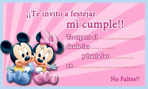 Maybe you would like to learn more about one of these? Tarjetas Cumpleanos Para Ninos Mickey Y Minnie Cucaluna