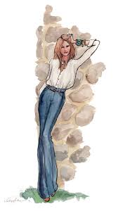 When Amy Ronay Meets Justin Theprincipleofchance Casual Art Fashion Drawing Fashion Illustration