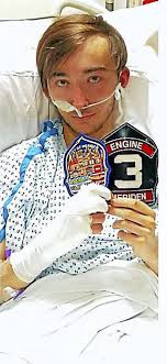 Portland teen badly burned in New Year's Day blaze back home, recovering