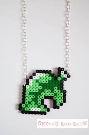 Kawaii Animal Crossing Hama Leaf Kawaii Animals Pixel Art Melty Beads