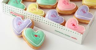 Krispy kreme doughnuts, las vegas. Krispy Kreme Saves Valentine S Day With Conversation Heart Doughnuts