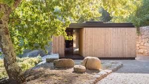 Le corbusier attempts to demonstrate that architecture is overall present, be it in the most humble domestic equipment or in a manor, a district, a city, etc. Timber Walls Disguise Secret Spaces Within Tiny Pavilion House