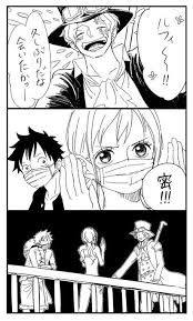 ぶら子 brako64 さんの漫画 50作目 ツイコミ 仮 onepiece イラスト ルナミ ルフィ