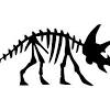 Download and print these dinosaur skeleton coloring pages for free. 1