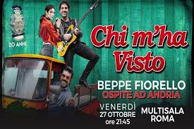 Ché già l’usaro a men segreta porta, la qual sanza serrame ancor si trova. Beppe Fiorello E Alessandro Pondi Ad Andria Per Presentare Il Film Chi M Ha Visto