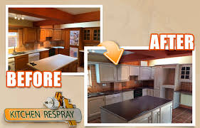 the kitchen respraying procedure: a