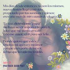 Nathair Dark Poet Tbt Poema Inspirado En El Amor De Padre A Hija Poesia Cumpleanos Amordepadre Nathairdarkpoet Nathair Facebook