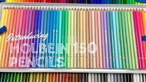 Holbein Colored Pencils 150 Pc Set Review Colored