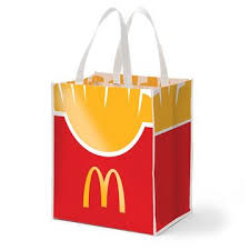 Value menu and promotional pricing not valid for. Bags Totes Smilemakers Mcdonald S Approved Vendor For Branded Merchandise
