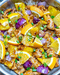 Used in both savory and sweet dishes, oranges are a popular fruit in morocco. Easy Orange Chicken Stir Fry Recipe Healthy Fitness Meals