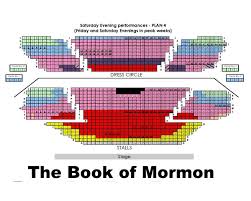 prince of wales theatre seating plan chart london uk