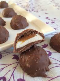 Domes Guimauve Et Caramel Ilovechocolat Recette Dessert Recette Recette Bonbon