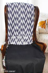 Steps on reupholster a wingback chair. Learn How To Upholster A Chair Wingback Chair Makeover
