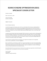 I hope my application will reach your outmost consideration. Search Engine Optimization Cover Letter