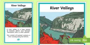 Find what to do today, this weekend, or in july. River Valleys A4 Display Poster Teacher Made
