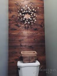 Today I D Like To Pay Your Attention To Wood Accent Walls Which Are Rather Easy To Install Yourse Bathroom Accent Wall Wood Panel Bathroom Pallet Wall Bathroom