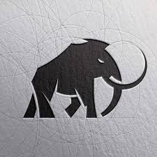 Yakberg Mammoth Client Edmondsolomon Based In Coldest City On Earth Yakutsk 50 By G Designthings Art Logo Logo Design Diy Geometric Art