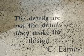 Design Quotes Stencilled Onto The Concrete Floor Concrete Floors Design Quotes Concrete