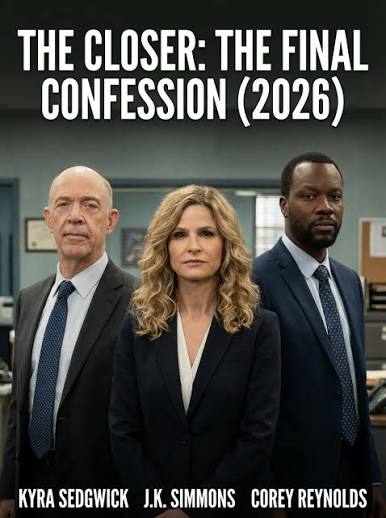 Movie - 🎬 The Closer: The Final Confession (2026) 👉 Kyra Sedgwick, J.K. Simmons, Corey Reynolds The interrogation room has been too quiet for too long. The Closer: The Final Confession brings