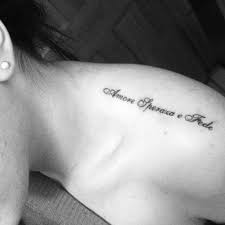 Love Hope Faith Top Right Shoulder Tattoo Quotes Tattoos For Women Tattoo Quotes For Women