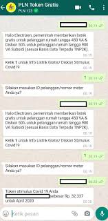 Login Www Pln Co Id Atau Chat Wa 08122123123 Untuk Token Gratis Listrik Pln Selama Bulan Mei Semua Halaman Grid Fame