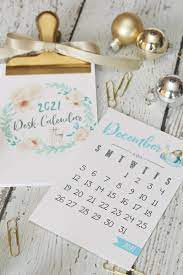 Printable 2021 calendars are you looking for a printable calendar? Free Printable 2021 Desk Calendar
