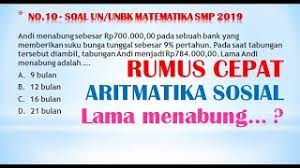 We did not find results for: Ringkasan Materi Aritmatika Sosial Matematika Kelas 7 Vii Semester 2 Smp Pembahasan Soal Soal Fastest Math