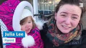 Scenes from the front lines of Monday's teachers strike