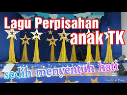 Hymne guru lirik lagu nasional indonesia. Lagu Perpisahan Anak Tk Menyentuh Hati Youtube