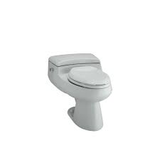 Find deals on products in toilet parts on amazon. Kohler San Raphael 1 Piece 1 0 Gpf Single Flush Elongated Bowl Toilet The Home Depot Canada