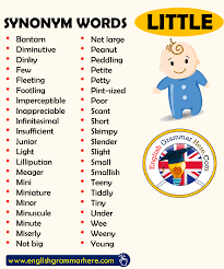 Synonym Words Little English Vocabulary Bantam Diminutive Dinky Few Fleeting Footling Imperceptible Inappr English Vocabulary Words Words English Vocabulary