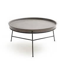 The right size for your exterior coffee tables depends on the outdoor lounge furniture it will be serving. Table Basse Ciment Ademola In 2021 Outdoor Coffee Tables Cement Table Metal Coffee Table