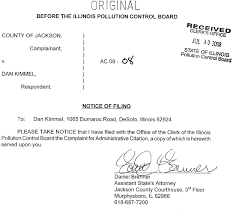 Dan Kimmel, 1065 Dumaroc Road, DeSoto, Illinois 62924