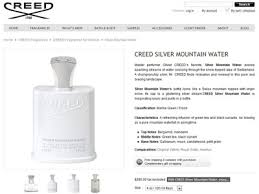 Check spelling or type a new query. Creed Silver Mountain Water Fragrances Perfumes Colognes Parfums Scents Resource Guide The Perfume Girl
