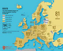 Best European Footballers Of Every Country In Fifa 19 European Football Players Football Photography Football Pictures