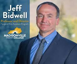MCC is proud to congratulate Jeffrey L. Bidwell, professor and director of  the Surgical First Assistant program,