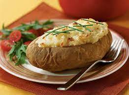 Basic Twice Baked Idaho Potatoes Recipe Recipes Stuffed Baked Potatoes Idaho Potatoes