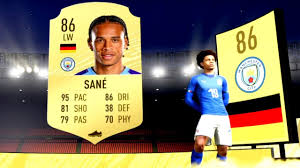 His overall rating in fifa 20 is 86 with a potential of 90. Fifa 20 Leroy Sane In Pack Youtube