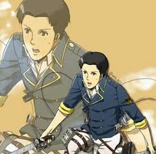 Marco bott joined the cadet corps, but never reached graduation day, because he died during the battle for the trost district. Marco Bodt Official Art Attack On Titan Anime Attack On Titan Art Anime