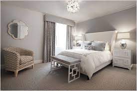 Beige Carpet Bedroom Brown
