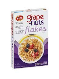 Grape Nuts Flakes Meets Sugar Limits With 7 Grams Of Total Sugar In 43 Grams Of Cereal The First Ingredient Is W Grape Nuts Grape Nut Flakes Grape Nuts Cereal