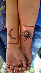 40 Unique And Matching Couple Tattoo Designs Outfitcafe Tattoos For Daughters Matching Couple Tattoos Couples Tattoo Designs