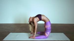 Using only one hand on the corresponding heel, lift your other arm up behind your head. Yogapedia Video Camel Pose Ustrasana Tutorial Yoga Videos