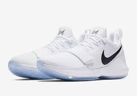 Basketball Shoes For Girls Nike Black And White Nike Pg 1 White Black Ice Blue 878627 100 Sneakernews Com Nike Volleyball Shoes Nike Basketball Shoes Girls Basketball Shoes