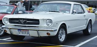 Image result for Wimbledon White 1964 Mustang