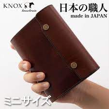 楽天市場 日本製 職人のこだわり手作り オーセン システム手帳 ミニサイズ 手帳 ミニ6穴 6穴 革 スケジュール帳 ブランド ビジネス手帳 knoxbrain 手帳カバー knox おしゃれ カバー バインダー 本革 ノックス メンズ レザー 男性 女性 ペンホルダー 就職祝い 誕生