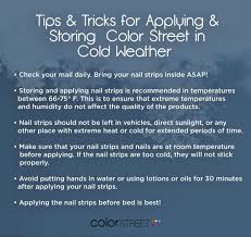 Color Street Cold Weather Tips Color Street Color Street Nails Color Gently pull on the silver tab to remove the tip from the backing.