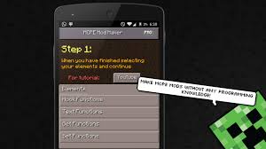 We will show your creativity using this mode maker app to create your own . Mod Maker For Mcpe Free For Android Apk Download