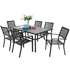 Maybe you would like to learn more about one of these? Vicllax Patio Table And Chairs Set 3pcs Outdoor All Weather Metal Bistro Sets Patio Furniture Sets Patio Lawn Garden Fcteutonia05 De